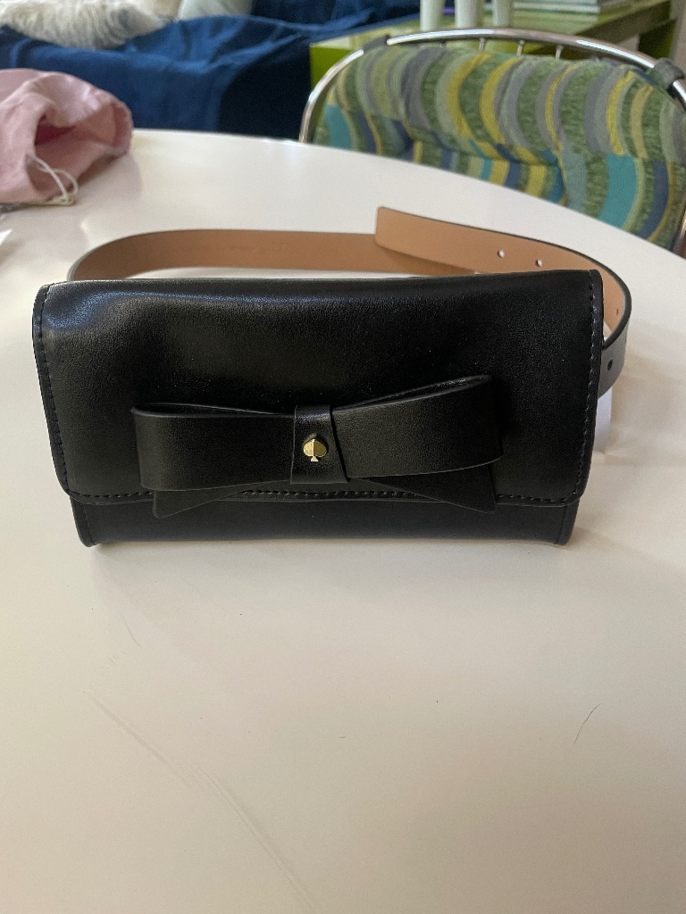 Kate Spade New York Black Belt bag-size S/M